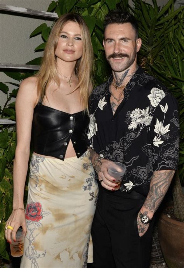 Adam Levine and Behati Prinsloo