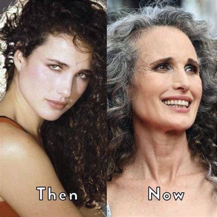 Andie MacDowell Then & Now