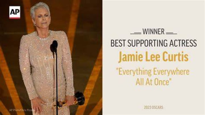 Best Supporting Actress, Jamie Lee Curtis (Everything Everywhere All at Once) 95th Annual Academy Awards, Show, Los Angeles, California, USA - 12 Mar 2023