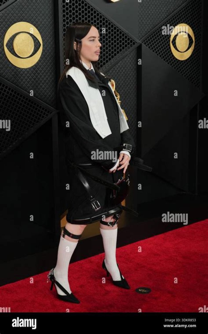 Billie Eilish arrives at the 2019 iHeartRadio Music Awards held at Microsoft Theater at L.A. Live on March 14, 2019 in Los Angeles, California, United States. iHeartRadio Music Awards, Arrivals, Microsoft Theater, Los Angeles, California, USA - 14 Mar 2019