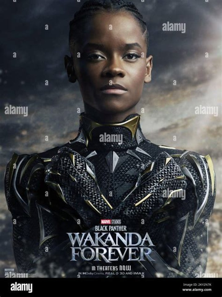 BLACK PANTHER: WAKANDA FOREVER, (aka BLACK PANTHER II), Chadwick Boseman (on mural), 2022. &copy; Marvel / &copy; Walt Disney Studios Motion Pictures / Courtesy Everett Collection