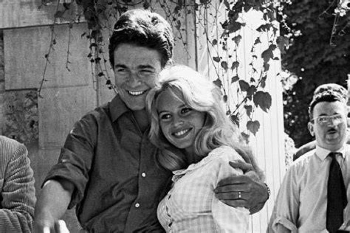 Brigitte Bardot and Jacques Charrier
