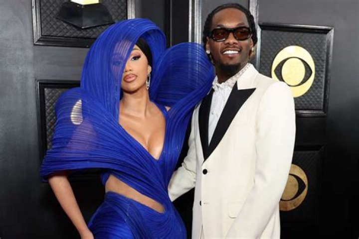 Cardi B & Offset at a Pre-Grammys Party