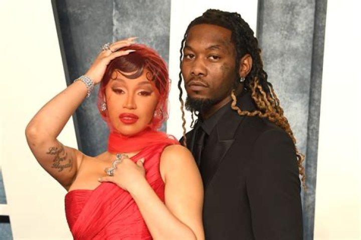 Cardi B & Offset in Paris