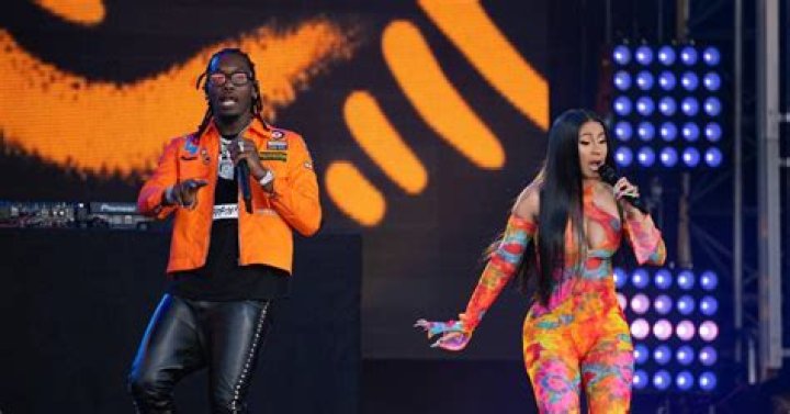 Cardi B & Offset Performing at the BET Awards