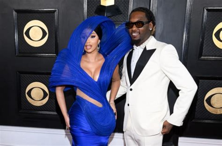 Cardi B and Offset at LIV Nightclub