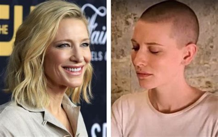 Cate Blanchett Bald