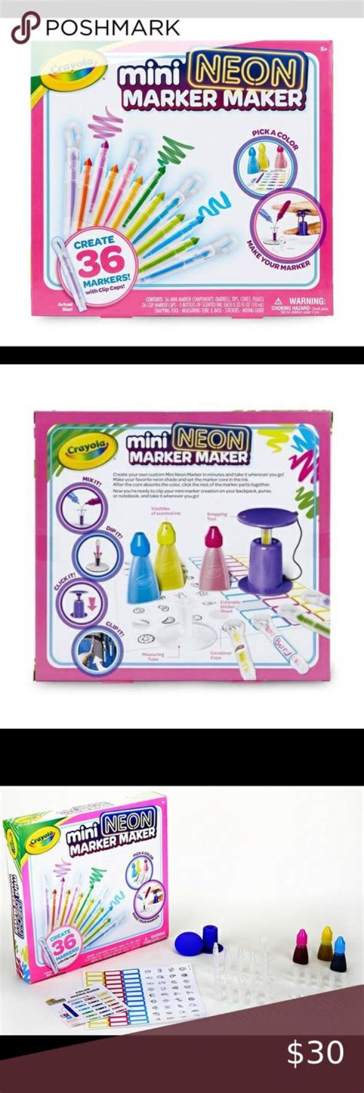 Crayola Mini Neon Marker Maker