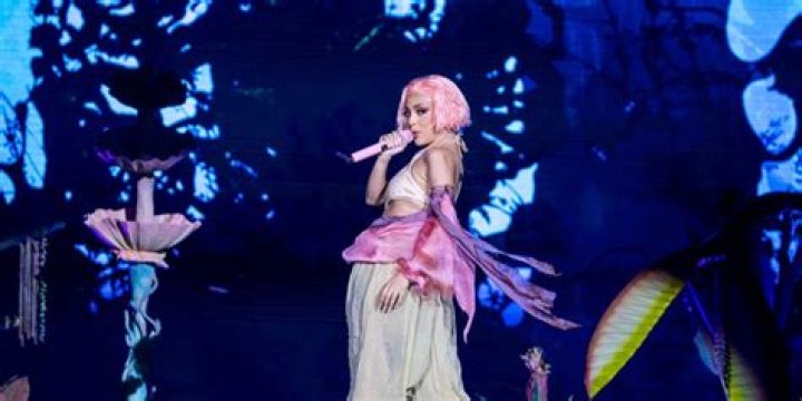 Doja Cat on stage