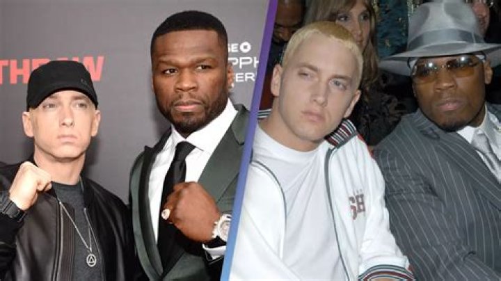 Eminem 50 Cent honored with a Star on the Hollywood Walk of Fame, Los Angeles, USA - 30 Jan 2020