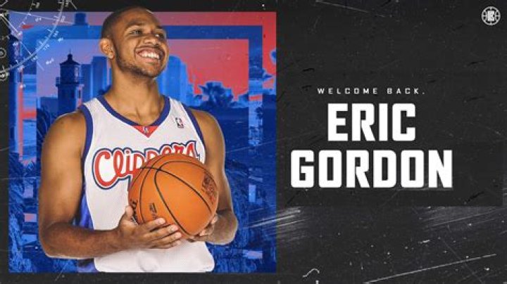Eric Gordon At Basketball Game