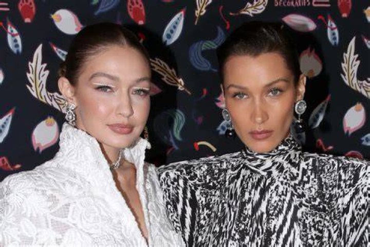 Gigi Hadid, Bella Hadid. Honoree Gigi Hadid, left, and her sister model Bella Hadid attend Variety's Power of Women: New York presented by Lifetime at Cipriani 42nd Street, in New York 2019 Variety's Power of Women: , New York, USA - 05 Apr 2019