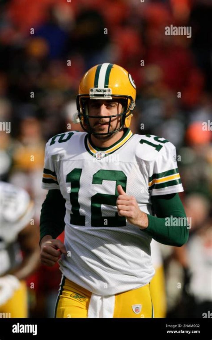 Green Bay Packers quarterback Aaron Rodgers leaves the field after an NFL football game against the New York Jets, in East Rutherford, N.J. The Packers won 44-38 in overtime Packers Jets Football, East Rutherford, USA - 23 Dec 2018