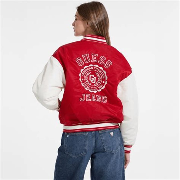Guess Varsity Stripe Nylon Duffel Bag ($64.80, Guess)