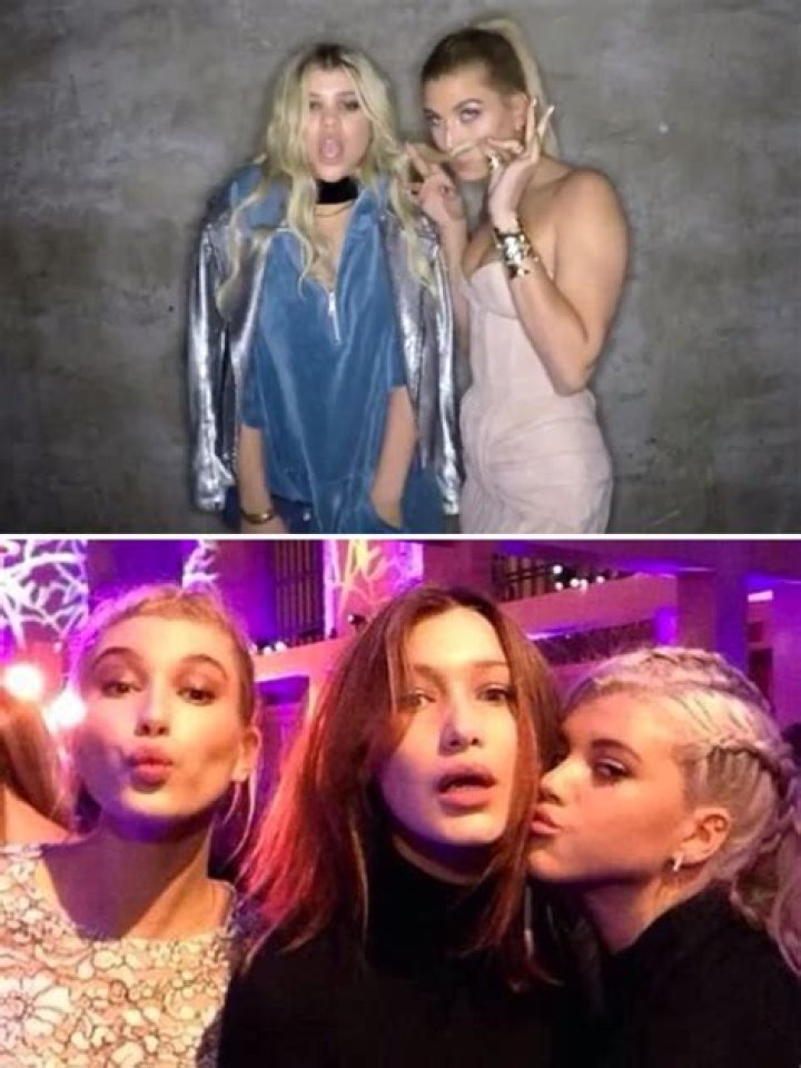Hailey Baldwin Sofia Richie Friends