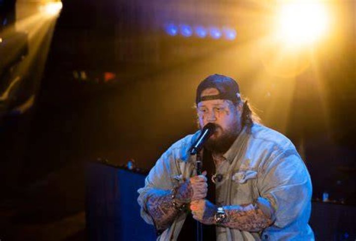 Jelly Roll performs at the Louder Than Life Music Festival at the Kentucky Exposition Center, in Louisville, Ky 2022 Louder Than Life Music Festival - Day Four, Louisville, United States - 25 Sep 2022