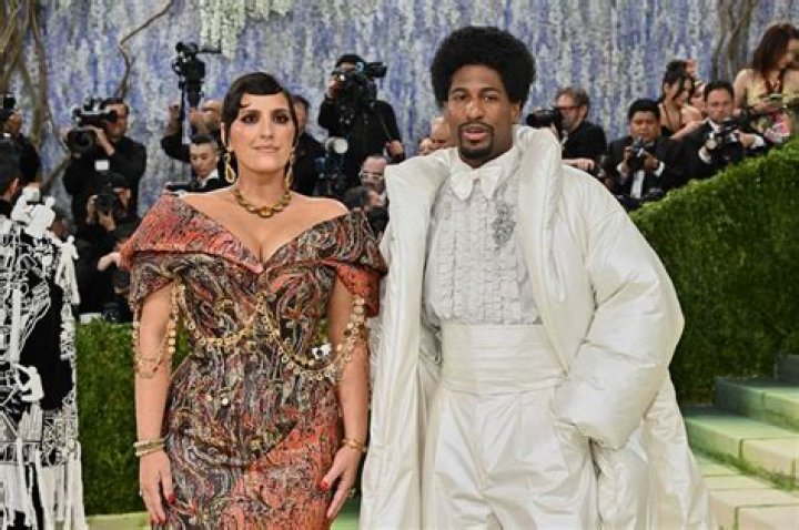 Jon Batiste, left, and Suleika Jaouad arrive at the 71st Primetime Emmy Awards, at the Microsoft Theater in Los Angeles 71st Primetime Emmy Awards - Arrivals, Los Angeles, USA - 22 Sep 2019