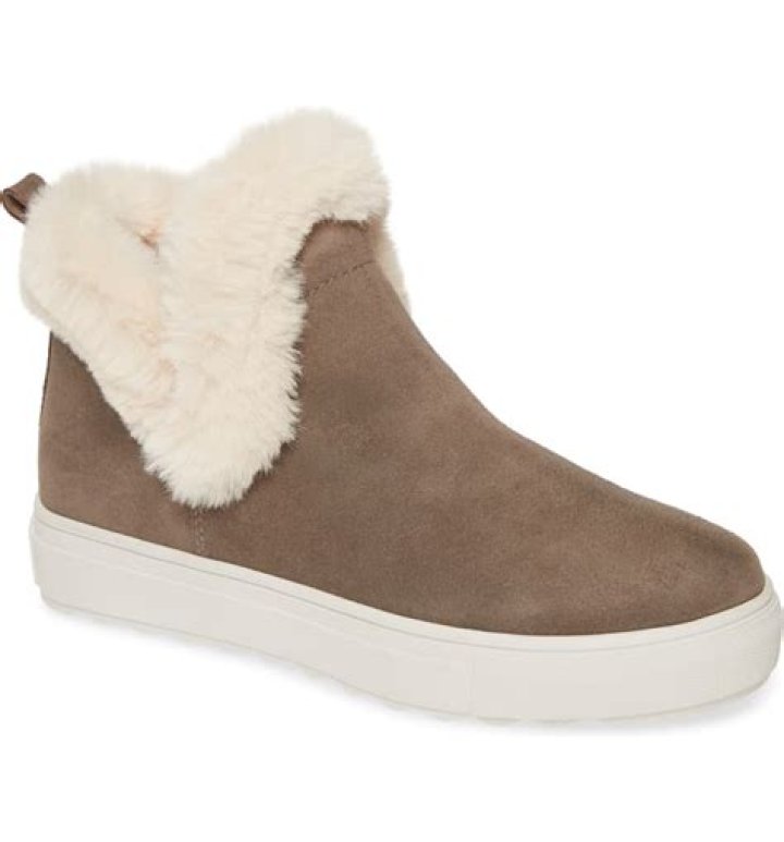 JSlides Priya High Top Sneaker with Faux Fur Lining, $178.95, Nordstrom