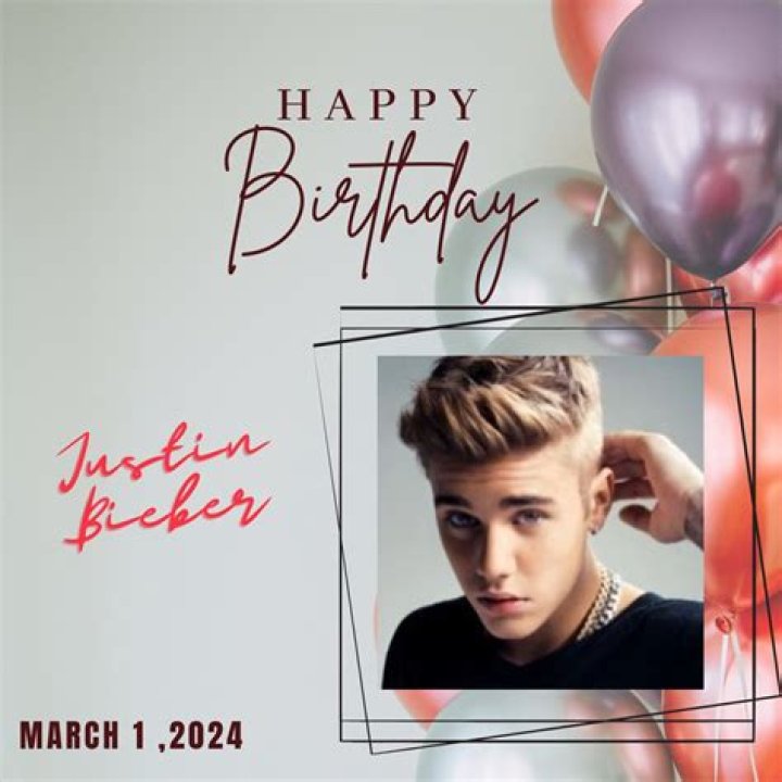 Justin Bieber Birthday Gallery