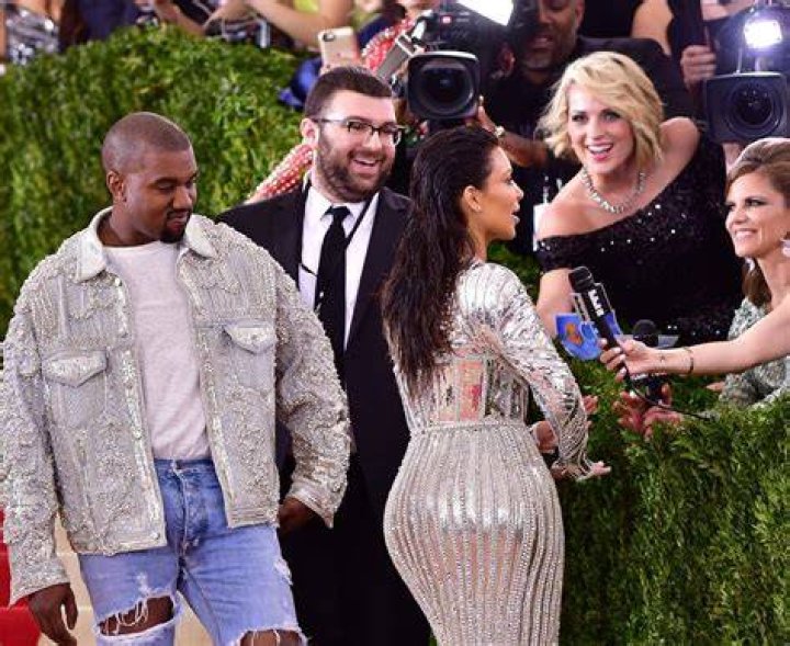 Kanye West Checking Out Kim Kardashian