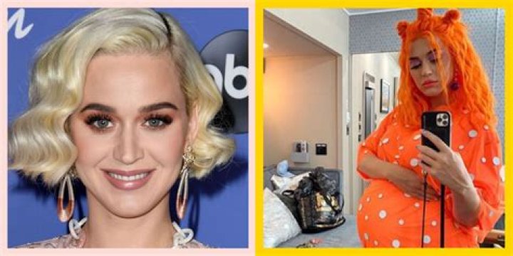 Katy Perry In A Neon Green Dress