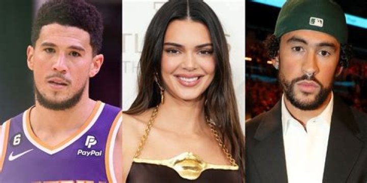 kendall jenner, devin booker, bad bunny