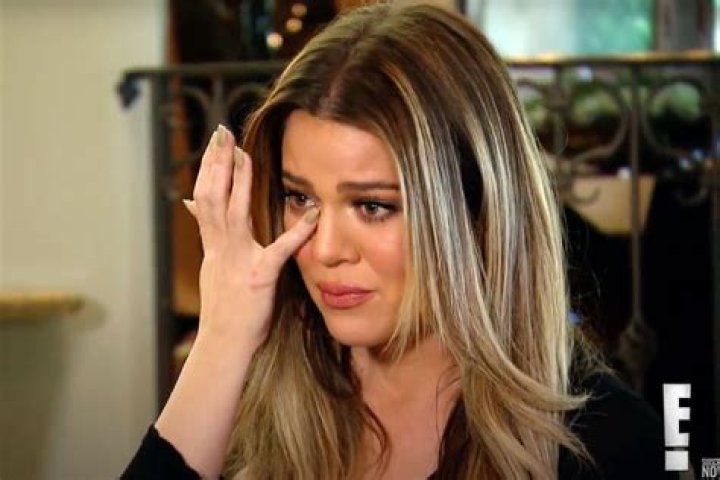 Khloe Kardashian Crying