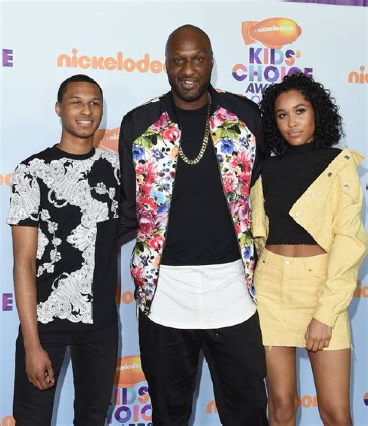 Lamar Odom Nickelodeon Kids' Choice Sports Awards, Arrivals, Los Angeles, USA - 13 Jul 2017