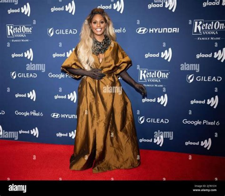 Laverne Cox attends the 33rd GLAAD Media Awards in New York City on Friday, May 6, 2022. 2022 Glaad Media Awards, New York, United States - 07 May 2022
