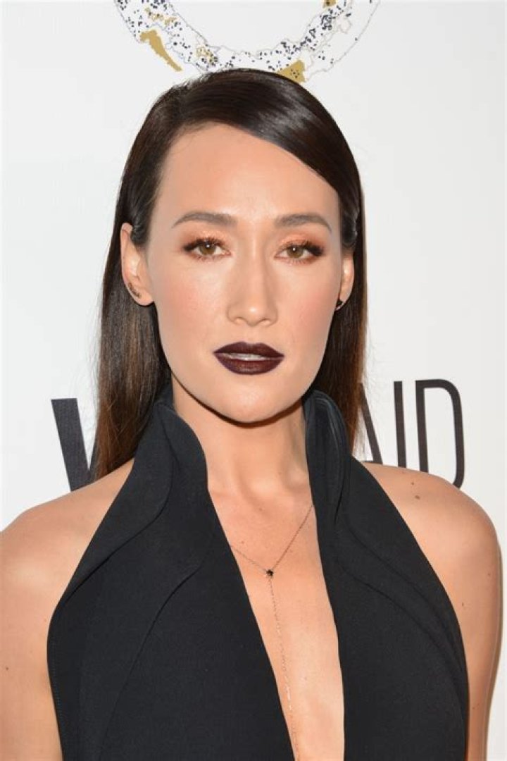 Maggie Q At An Evening with WildAid in 2017