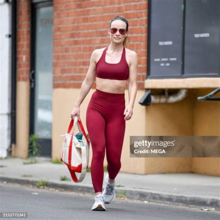 Olivia Wilde is seen leaving the gym. 20 Jun 2023 Pictured: Olivia Wilde. Photo credit: BG029/Bauergriffin.com / MEGA TheMegaAgency.com +1 888 505 6342 (Mega Agency TagID: MEGA997931_002.jpg) [Photo via Mega Agency]