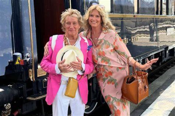 Penny Lancaster, Rod Stewart