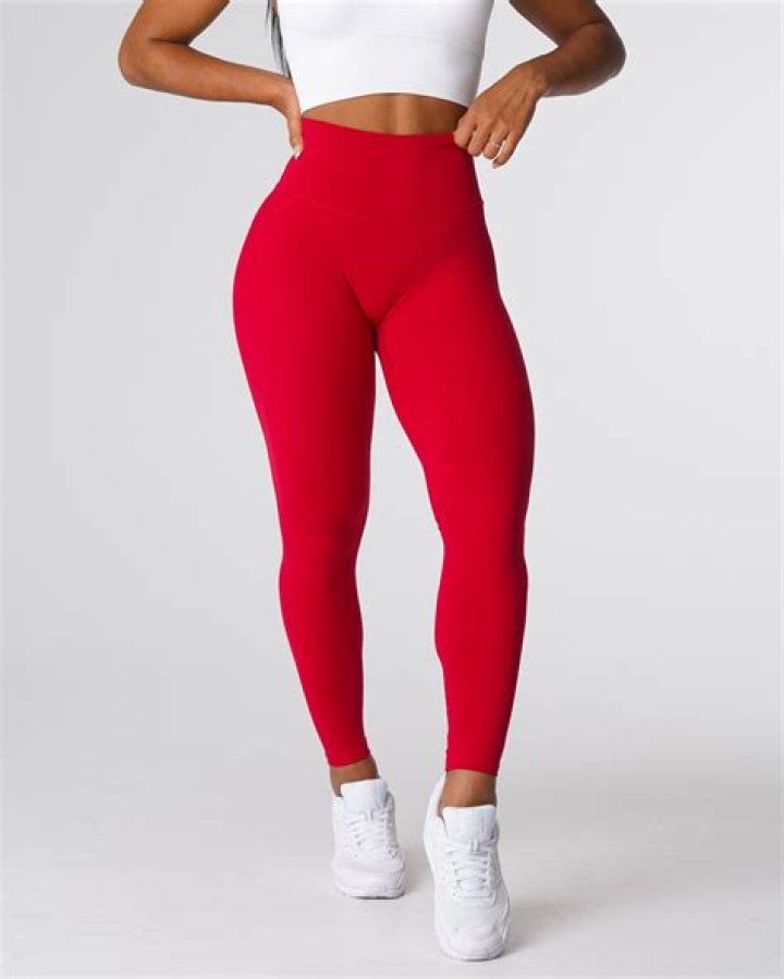 red leggings