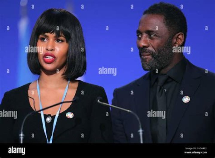 Sabrina Dhowre Elba, Idris Elba and Isan Elba arrive at the Los Angeles Premiere Screening Of 'Sonic The Hedgehog 2' held at the Regency Village Theatre on April 5, 2022 in Westwood, Los Angeles, California, United States. Los Angeles Premiere Screening Of 'Sonic The Hedgehog 2', Regency Village Theatre, Westwood, Los Angeles, California, United States - 06 Apr 2022
