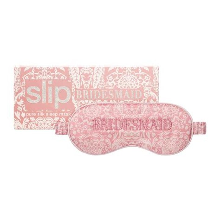 Slip Sleep Mask &ndash; Berry Kiss, $50, slip.com