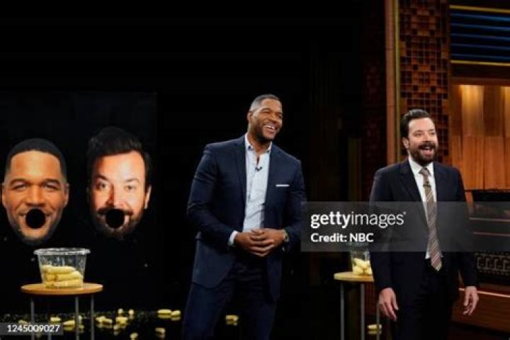 Television personality Michael Strahan and his daughters Sophia, left, and Isabella attend a special screening of, "Ice Age: Collision Course", at the Walter Reade Theater, in New YorkNY Special Screening of "Ice Age: Collision Course", New York, USA