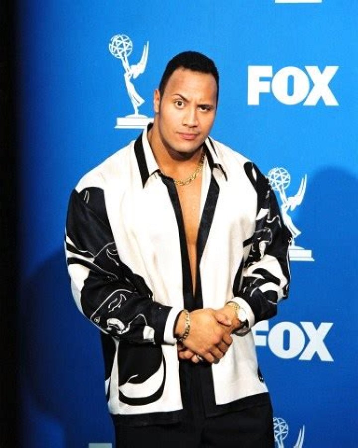 The Rock aka Dwayne Johnson1999 Emmy Awards Award RoomSeptember 12, 1999The Rock aka Dwayne JohnsonDeadline Press Room of the 1999 Emmy AwardsPhoto &reg; Berliner Studio / BEImages