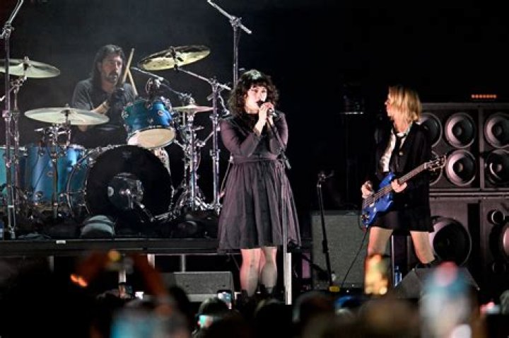 Violet Grohl, Dave Grohl and Ophelia Saint Grohl Dave Grohl out and about, Los Angeles, USA - 16 Feb 2020