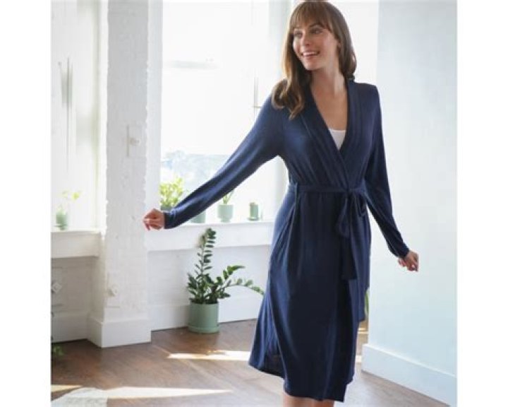 Yummie Slub Knit Midi Robe, $62, yummie.com